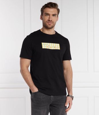 T-shirt męski młodzieżowy Karl Lagerfeld ze sklepu: Gomez Fashion Store w kategorii: T-shirty męskie - zdjęcie 874714-BD9-10338_KW242M000011666