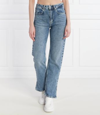 Jeansy damskie w miejskim stylu Karl Lagerfeld Jeans ze sklepu: Gomez Fashion Store w kategorii: Jeansy damskie - zdjęcie 874714-BD9-10338_KJ242W000002026