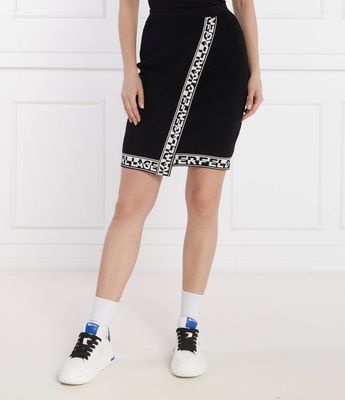 Spódnica casualowa na wiosnę Karl Lagerfeld ze sklepu: Gomez Fashion Store w kategorii: Spódnice - zdjęcie 874714-BD9-10338_KL242W000100024