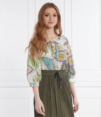 Bluzka damska na wiosnę Marc Cain ze sklepu: Gomez Fashion Store w kategorii: Bluzki damskie - zdjęcie 874714-BD9-10338_CR242W000005100