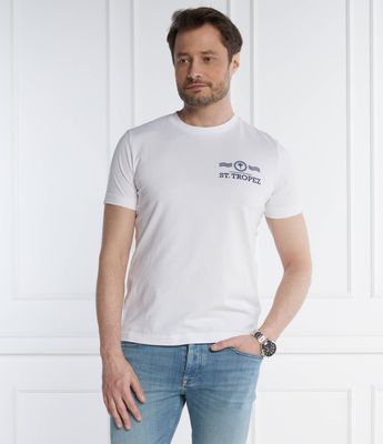 Joop! - T-shirt męski ze sklepu: Gomez Fashion Store w kategorii: T-shirty męskie - zdjęcie 874714-BD9-10338_JO242M000062100