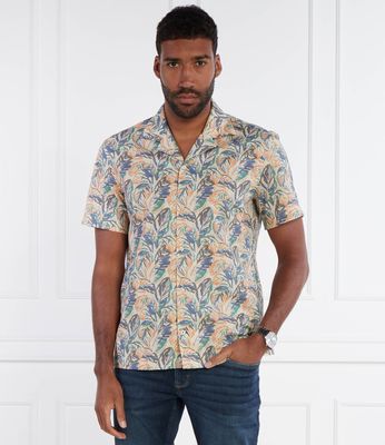 Koszula męska na lato z klasycznym kołnierzykiem Joop! Jeans ze sklepu: Gomez Fashion Store w kategorii: Koszule męskie - zdjęcie 874714-BD9-10338_JJ242M000028107