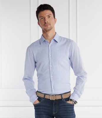 Koszula męska z klasycznym kołnierzykiem Joop! Jeans ze sklepu: Gomez Fashion Store w kategorii: Koszule męskie - zdjęcie 874714-BD9-10338_JJ242M000030460