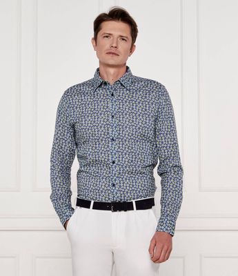 Koszula męska na wiosnę Joop! Jeans ze sklepu: Gomez Fashion Store w kategorii: Koszule męskie - zdjęcie 874714-BD9-10338_JJ242M000039422