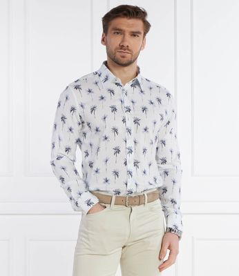 Koszula męska z klasycznym kołnierzykiem Joop! Jeans ze sklepu: Gomez Fashion Store w kategorii: Koszule męskie - zdjęcie 874714-BD9-10338_JJ242M000040105