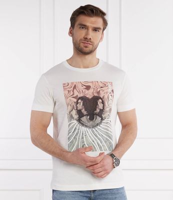 T-shirt męski Joop! Jeans ze sklepu: Gomez Fashion Store w kategorii: T-shirty męskie - zdjęcie 874714-BD9-10338_JJ242M000058107