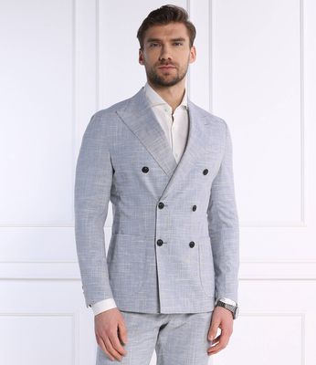 Marynarka męska wiosenna elegancka Windsor ze sklepu: Gomez Fashion Store w kategorii: Marynarki męskie - zdjęcie 874714-BD9-10338_WR242M000010460