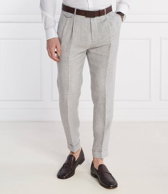 Spodnie męskie jesienne Windsor ze sklepu: Gomez Fashion Store w kategorii: Spodnie męskie - zdjęcie 874714-BD9-10338_WR242M000013030