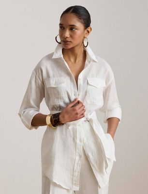 LAUREN RALPH LAUREN - Koszula damska na wiosnę ze sklepu: Gomez Fashion Store w kategorii: Koszule damskie - zdjęcie 874714-BD9-10338_RL242W000047B62