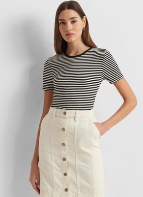 Bluzka damska LAUREN RALPH LAUREN ze sklepu: Gomez Fashion Store w kategorii: Bluzki damskie - zdjęcie 874714-BD9-10338_RL242W000062QR1