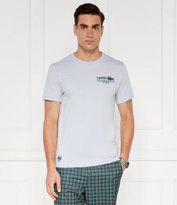 T-shirt męski Lacoste ze sklepu: Gomez Fashion Store w kategorii: T-shirty męskie - zdjęcie 874714-BD9-10338_LA242M000151185