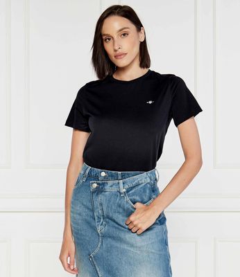 Bluzka damska wiosenna Gant ze sklepu: Gomez Fashion Store w kategorii: Bluzki damskie - zdjęcie 874714-BD9-10338_GA242W000005005