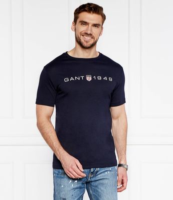 T-shirt męski Gant ze sklepu: Gomez Fashion Store w kategorii: T-shirty męskie - zdjęcie 874714-BD9-10338_GA242M000021433