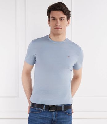 Gant - T-shirt męski na wiosnę ze sklepu: Gomez Fashion Store w kategorii: T-shirty męskie - zdjęcie 874714-BD9-10338_GA242M000030474
