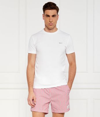 T-shirt męski wiosenny Gant ze sklepu: Gomez Fashion Store w kategorii: T-shirty męskie - zdjęcie 874714-BD9-10338_GA242M000050110