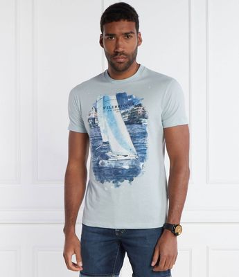 T-shirt męski Vilebrequin ze sklepu: Gomez Fashion Store w kategorii: T-shirty męskie - zdjęcie 874714-BD9-10338_VI242M000018330