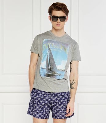 T-shirt męski Vilebrequin ze sklepu: Gomez Fashion Store w kategorii: T-shirty męskie - zdjęcie 874714-BD9-10338_VI242M000019004