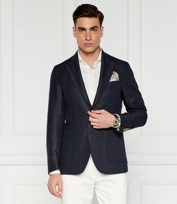 Marynarka męska na jesień elegancka Oscar Jacobson ze sklepu: Gomez Fashion Store w kategorii: Marynarki męskie - zdjęcie 874714-BD9-10338_OJ242M000007012