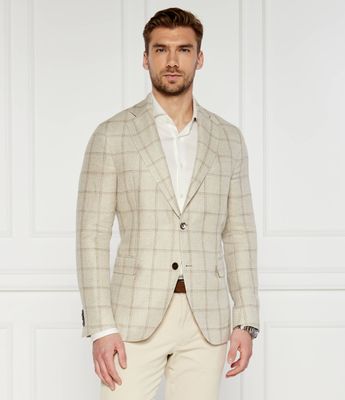 Marynarka męska na wiosnę Oscar Jacobson ze sklepu: Gomez Fashion Store w kategorii: Marynarki męskie - zdjęcie 874714-BD9-10338_OJ242M000009062