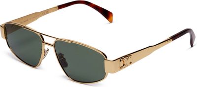 Okulary przeciwsłoneczne damskie Celine ze sklepu: Gomez Fashion Store w kategorii: Okulary przeciwsłoneczne damskie - zdjęcie 874714-BD9-10338_CV242M000003851