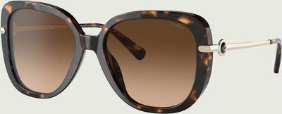 Okulary przeciwsłoneczne damskie Coach ze sklepu: Gomez Fashion Store w kategorii: Okulary przeciwsłoneczne damskie - zdjęcie 874714-BD9-10338_CN242W000015178