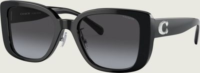 Okulary przeciwsłoneczne damskie Coach ze sklepu: Gomez Fashion Store w kategorii: Okulary przeciwsłoneczne damskie - zdjęcie 874714-BD9-10338_CN242W000016177