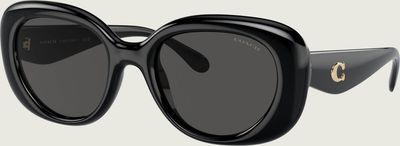 Okulary przeciwsłoneczne damskie Coach ze sklepu: Gomez Fashion Store w kategorii: Okulary przeciwsłoneczne damskie - zdjęcie 874714-BD9-10338_CN242W000025185