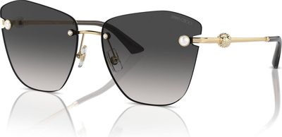 Okulary przeciwsłoneczne damskie Jimmy Choo ze sklepu: Gomez Fashion Store w kategorii: Okulary przeciwsłoneczne damskie - zdjęcie 874714-BD9-10338_JI242W000003804