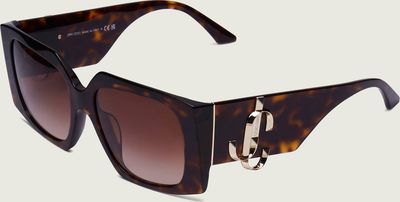 Jimmy Choo - brązowy Okulary przeciwsłoneczne damskie ze sklepu: Gomez Fashion Store w kategorii: Okulary przeciwsłoneczne damskie