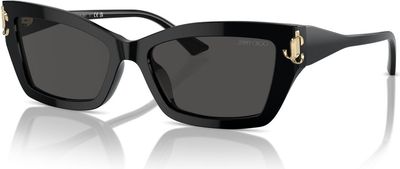 Okulary przeciwsłoneczne damskie Jimmy Choo ze sklepu: Gomez Fashion Store w kategorii: Okulary przeciwsłoneczne damskie - zdjęcie 874714-BD9-10338_JI242W000010810