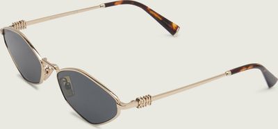 Okulary przeciwsłoneczne damskie MIU MIU ze sklepu: Gomez Fashion Store w kategorii: Okulary przeciwsłoneczne damskie - zdjęcie 874714-BD9-10338_IU242W000018024