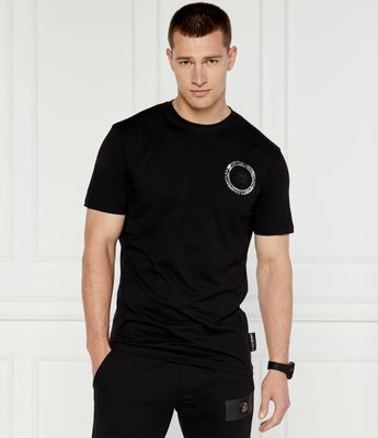T-shirt męski na wiosnę Plein Sport ze sklepu: Gomez Fashion Store w kategorii: T-shirty męskie - zdjęcie 874714-BD9-10338_PS244M000013102