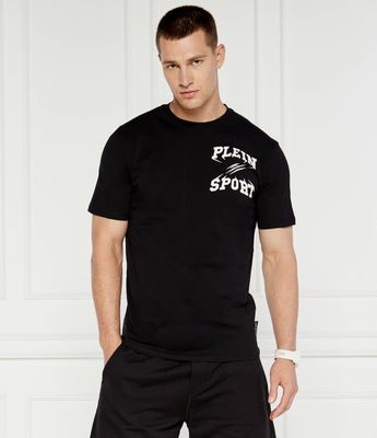 T-shirt męski na wiosnę Plein Sport ze sklepu: Gomez Fashion Store w kategorii: T-shirty męskie - zdjęcie 874714-BD9-10338_PS244M000015029