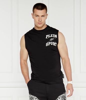 Plein Sport - T-shirt męski ze sklepu: Gomez Fashion Store w kategorii: T-shirty męskie - zdjęcie 874714-BD9-10338_PS244M000016029