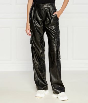 Spodnie damskie sportowe na jesień Hugo Blue ze sklepu: Gomez Fashion Store w kategorii: Spodnie damskie - zdjęcie 874714-BD9-10338_BJ244W000003001