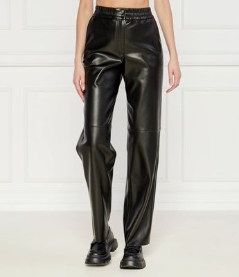 Spodnie damskie casual rockowe HUGO ze sklepu: Gomez Fashion Store w kategorii: Spodnie damskie - zdjęcie 874714-BD9-10338_BU244W000009001