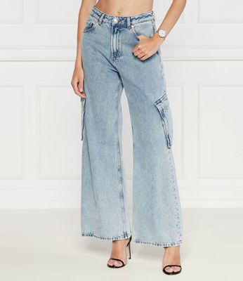 Jeansy damskie HUGO ze sklepu: Gomez Fashion Store w kategorii: Jeansy damskie - zdjęcie 874714-BD9-10338_BU244W000031445