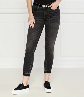 Jeansy damskie HUGO ze sklepu: Gomez Fashion Store w kategorii: Jeansy damskie - zdjęcie 874714-BD9-10338_BU244W000036035