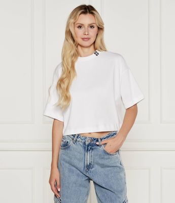 Bluzka damska HUGO ze sklepu: Gomez Fashion Store w kategorii: Bluzki damskie - zdjęcie 874714-BD9-10338_BU244W000057100