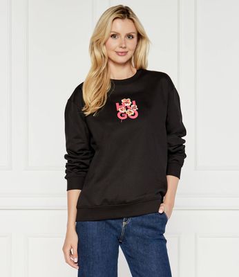 HUGO - Bluza damska w stylu młodzieżowym ze sklepu: Gomez Fashion Store w kategorii: Bluzy damskie - zdjęcie 874714-BD9-10338_BU244W000059001