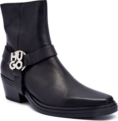 Botki jesienne HUGO ze sklepu: Gomez Fashion Store w kategorii: Botki - zdjęcie 874714-BD9-10338_BU244W000094001
