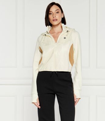 Kurtka damska na wiosnę casual BOSS BLACK ze sklepu: Gomez Fashion Store w kategorii: Kurtki damskie - zdjęcie 874714-BD9-10338_BB244W000047118