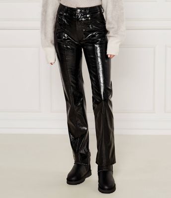 Spodnie damskie rockowe BOSS ORANGE ze sklepu: Gomez Fashion Store w kategorii: Spodnie damskie - zdjęcie 874714-BD9-10338_BO244W000001001