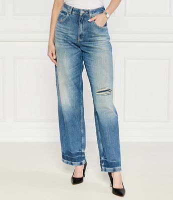 Jeansy damskie BOSS ORANGE ze sklepu: Gomez Fashion Store w kategorii: Jeansy damskie - zdjęcie 874714-BD9-10338_BO244W000006424