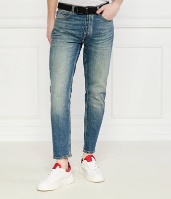 Hugo Blue - Jeansy męskie na wiosnę casual ze sklepu: Gomez Fashion Store w kategorii: Jeansy męskie - zdjęcie 874714-BD9-10338_BJ244M000006429