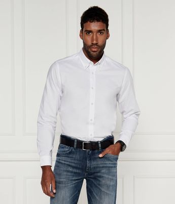 BOSS ORANGE - Koszula męska wiosenna ze sklepu: Gomez Fashion Store w kategorii: Koszule męskie - zdjęcie 874714-BD9-10338_BO244M000010100