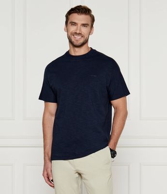 T-shirt męski na wiosnę BOSS ORANGE ze sklepu: Gomez Fashion Store w kategorii: T-shirty męskie - zdjęcie 874714-BD9-10338_BO244M000045482