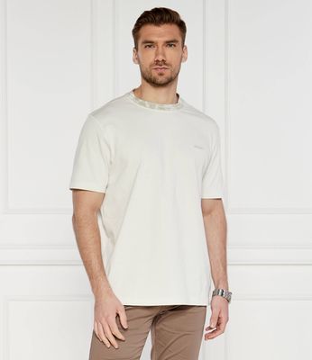 T-shirt męski casual BOSS ORANGE ze sklepu: Gomez Fashion Store w kategorii: T-shirty męskie - zdjęcie 874714-BD9-10338_BO244M000063106