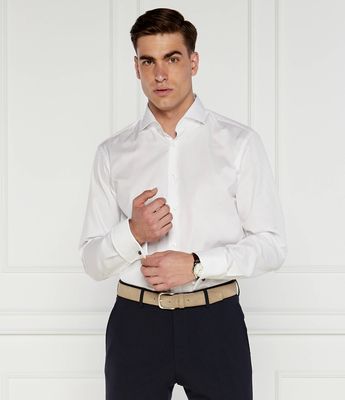 BOSS BLACK - Koszula męska elegancka ze sklepu: Gomez Fashion Store w kategorii: Koszule męskie - zdjęcie 874714-BD9-10338_BB244M000095100