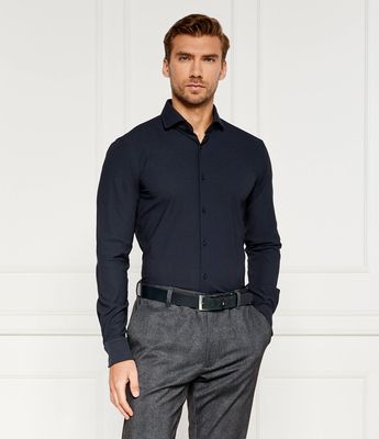 Koszula męska jesienna BOSS BLACK ze sklepu: Gomez Fashion Store w kategorii: Koszule męskie - zdjęcie 874714-BD9-10338_BB244M000097404